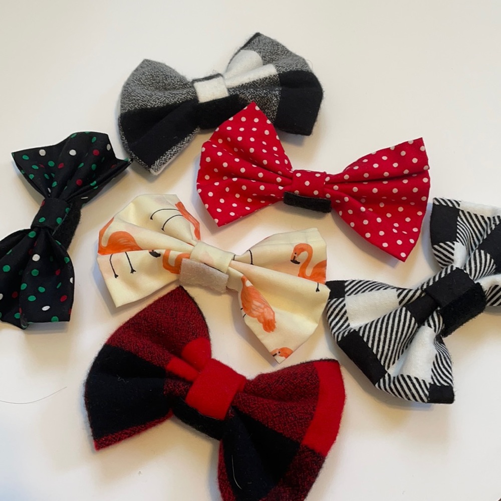 Set of 6 Bows for Interchangeable Ears